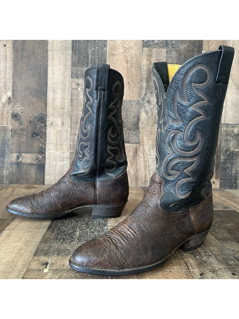Nocona Vintage Bullhide Western Cowboy Boots Mens 11.5 D